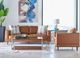 Elements International Hampton Fiero Tan Loveseat-2