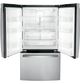 GE® 27.0 Cu. Ft. Fingerprint Resistant Stainless Steel French Door Refrigerator-3