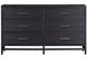 Standard Furniture Thomas Black Mirror and Dresser Set-2