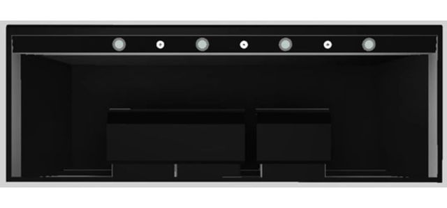 Vent-A-Hood® 66" Black Wall Mounted Range Hood-3