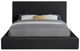 Meridian Furniture Dorian Black Queen Upholstered Panel Bed-1