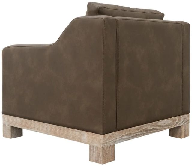 International Furniture Direct Samba Dark Chocolate/Sand Drift Accent Chair-2