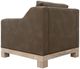 International Furniture Direct Samba Dark Chocolate/Sand Drift Accent Chair-2