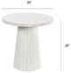 StyleCraft Norman Wyatt Home Drift End Table-4