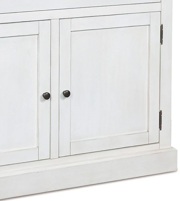 Signature Design by Ashley® Chadworth White Bakers Rack Base-2