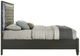 New Classic® Home Furnishings Radiance Black Pearl King Panel Storage Bed-3