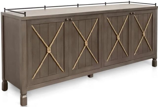 Stylecraft Beige/Brown Sideboard-0