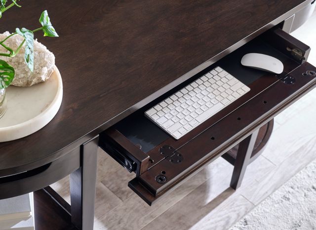 aspenhome® Sutton French Roast 60" Writing Desk-3