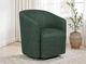 Coaster® Mossbrook Green Upholstered Swivel Chair-5