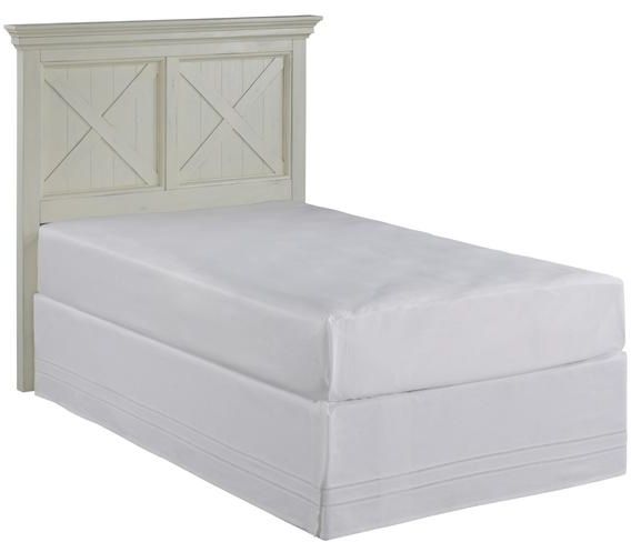 homestyles® Seaside Lodge White Twin Headboard-0
