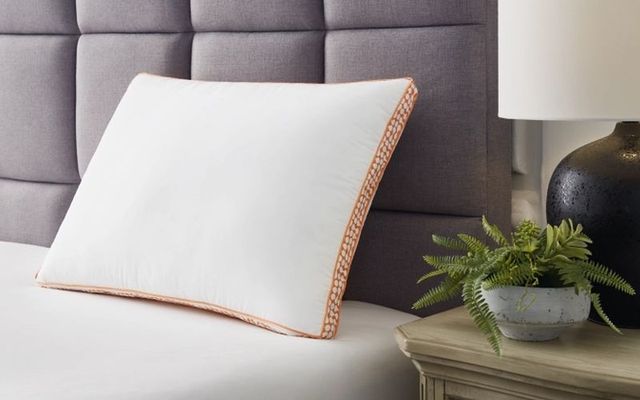 Sierra Sleep® by Ashley® Zepher 2.0 3-in-1 White/Orange Standard Pillows-2