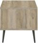 Coaster® Welsh Antique Pine/Grey Square End Table-2