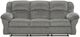 Affordable Furniture 1000 Allure Gray Manual Reclining Sofa-0
