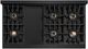 ZLINE Classic Series 48" Black Stainless Steel Gas Rangetop-1