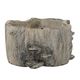 A & B Home Nickel Planter with Mushroom-3