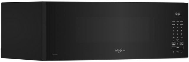 Four à micro-ondes à hotte intégrée de 30 po Whirlpool® de 1.1 pi³ - Noir-1