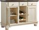 A-America® British Isles Chalk/Cocoa Bean Wine Server-0
