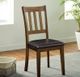 Furniture of America® Blackwood 5-Piece Dark Brown/Walnut Round Table Set-1