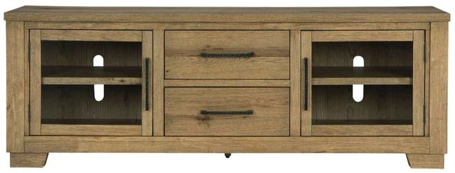 Signature Design by Ashley® Galliden Light Brown 80" TV Stand-1