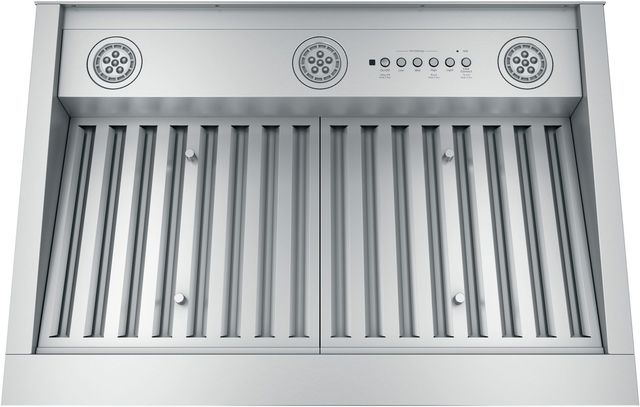 GE® 30" Stainless Steel Insert Range Hood-0