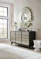 Hooker® Furniture Commerce and Market Shimmer Charcoal/German Silver Credenza-1