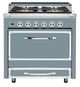 Viking® Tuscany 36" November Sky Pro Style Dual Fuel Range-0