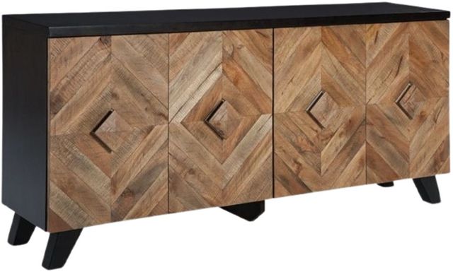 Signature Design by Ashley® Robin Ridge Two-Tone Brown Accent Cabinet-0