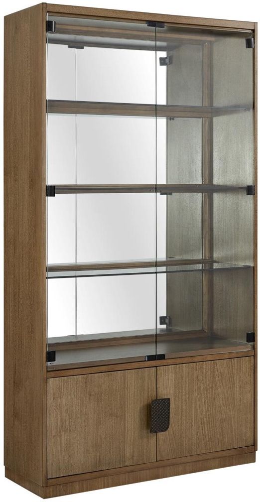 Bernards Calia Brown Display Cabinet-0