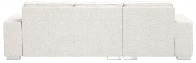 Zuo® Modern Brickell 2-Piece White Left-Arm Facing Sofa Sectional and Chaise-3