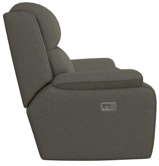 La-Z-Boy® Dorian Smoke Power Rocking Recliner with Headrest and Lumbar-2