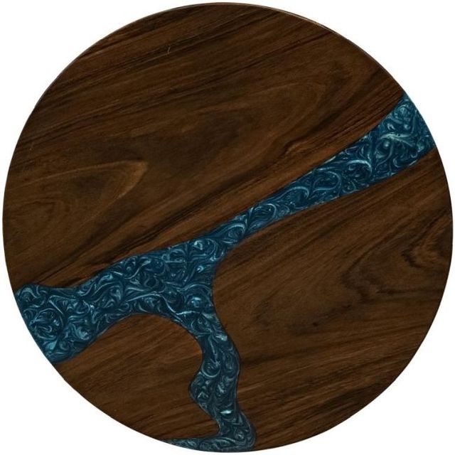 International Furniture Direct Zaphiro Brown Cocktail Table-2