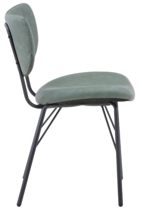 Jofran Inc. Urban Archive Owen Jade Upholstered Dining Chair-3