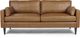 Best Home Furnishings® Trafton Rust Leather Sofa-1