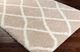 Surya Cloudy Shag Khaki/White 5'x7' Area Rug-2
