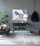 A & B Home Bergen 2-Piece Silver Crystal Ball Statuaries Set-2