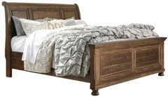 Signature Design by Ashley® Flynnter Medium Brown Queen Sleigh Bed
