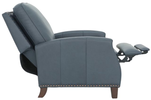 BarcaLounger® Melrose Santa Fe Ocean Leather Manual Recliner-1