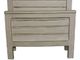 Million Dollar Rustic Frosted White Twin Ranch Panel Bed-2