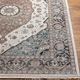 Surya Carlisle Cream/Denim/Medium Brown 4'x6' Area Rug-1
