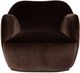 Four Hands Julius Surrey Cocoa Swivel Chair-2