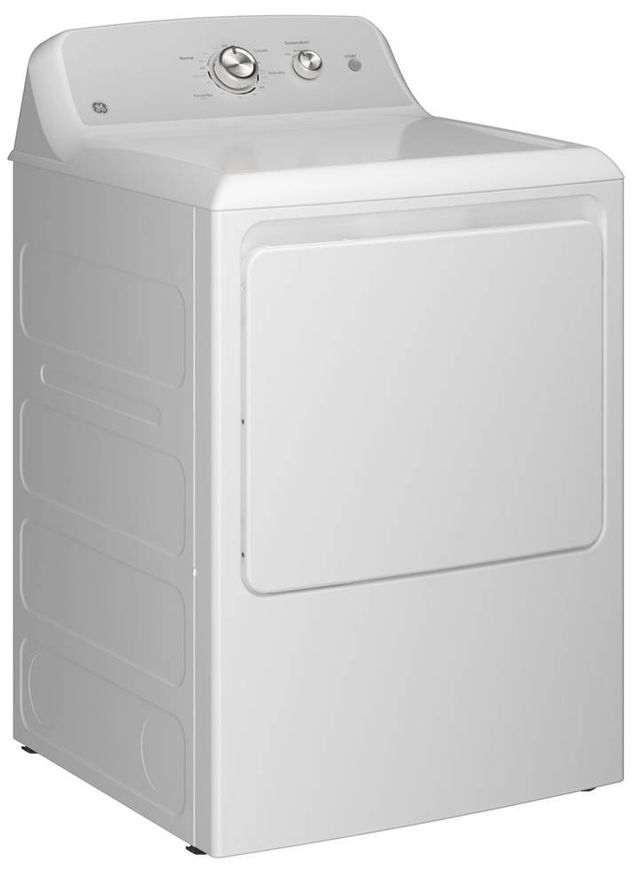 GE® 6.2 Cu. Ft. White Gas Dryer-2