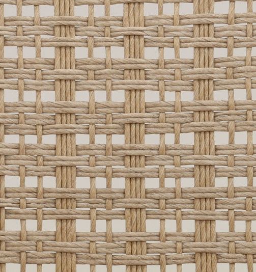 Dovetail Furniture Alea 2-Piece Natural/Sand Fabric/Wicker/Wooden Outdoor Dining Chair Set-4