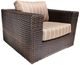 CabanaCoast® Customizable Louvre Wicker Outdoor Deep Seating Chair-0