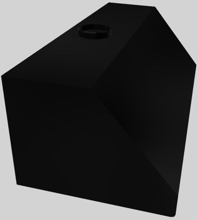 Vent-A-Hood® 48" Black Wall Mounted Range Hood-2