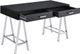 ACME Furniture Coleen Black High Gloss Desk with Chrome Base-2