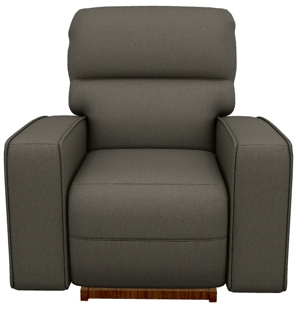 La-Z-Boy® Maddox Smoke Power Rocking Recliner with Headrest-1