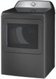 GE Profile™ 7.4 Cu. Ft. Diamond Gray Front Load Electric Dryer -2