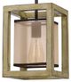 Cal® Lighting & Accessories Palencia Distressed Oak Pendant-3
