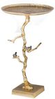 A & B Home Gold Tree Branch Side Table-0