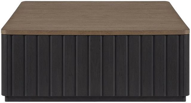 Bernards Elure Peppercorn Channel Cocktail Table-2